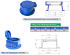 BE ngàm đồng DN50-1200 Khớp nối mềm
