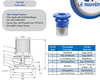 Chếch gang cầu DN50-DN1200