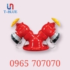 Họng tiếp nước cứu hỏa 2 cửa TQ D100