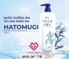 Nước hoa hồng Kumano Reihaku Hatomugi chiết xuất ý dĩ dưỡng trắng da 500ml