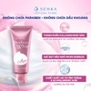 Sữa rửa mặt Shiseido Senka Perfect Whip Collagen In tuýp 120g -Hồng