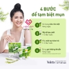 Bộ 04 sản phẩm dưỡng da, ngừa mụn tinh chất tràm trà *TEA TREE OIL* VEDETTE