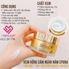 Kem Trị Thâm Nám - Xóa Mờ Nếp Nhăn Chiết Xuất Hồng Sâm Epona Red Ginseng Gold Whitening Cream 50ml