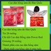 Cao dán sâm Power Red Ginseng túi đỏ 20 miếng Hàn Quốc