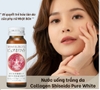 Nước uống trắng da Shiseido Pure White bổ sung Collagen 50ml x 10 chai