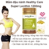 Healthy Care Lecithin 1200mg 100 Capsules - Tinh chất mầm đậu nành khôi phục chức năng sinh lý nữ