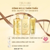 Dầu gội Tsubaki Premium Repair ngăn ngừa rụng tóc chai 490ml - màu vàng