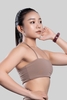 Áo Bandeau Lotus - Grayish Orange