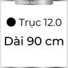 Trục Inox Tròn Đặc 304 phi 12.0 mm / 12.0 ly