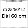 Hộp Inox Chữ Nhật 304 25*50 mm, Độ dày 1.2 mm