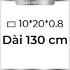 Hộp Inox Chữ Nhật 304 10*20 mm, Độ dày 0.8 mm