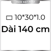 Hộp Inox Chữ Nhật 304 10*30 mm, Độ dày 1.0 mm