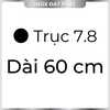 Trục Inox Tròn Đặc 304 phi 8.0 mm / 8.0 ly