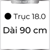 Trục Inox Tròn Đặc 304 phi 18.0 mm / 18.0 ly