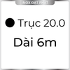 Trục Inox Tròn Đặc 304 phi 20.0 mm / 20.0 ly