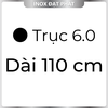 Trục Inox Tròn Đặc 304 phi 6.0 mm / 6.0 ly