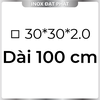 Hộp Inox Vuông 304 30*30 mm, Độ dày 2.0 mm
