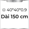 Hộp Inox Vuông 304 40*40 mm, Độ dày 0.9 mm