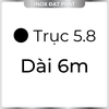Trục Inox Tròn Đặc 304 phi 6.0 mm / 6.0 ly