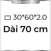 Hộp Inox Chữ Nhật 304 30*60 mm, Độ dày 2.0 mm
