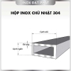 Hộp Inox Chữ Nhật 304 40*80 mm, Độ dày 1.5 mm