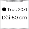 Trục Inox Tròn Đặc 304 phi 20.0 mm / 20.0 ly