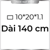 Hộp Inox Chữ Nhật 304 10*20 mm, Độ dày 1.1 mm