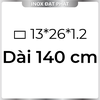Hộp Inox Chữ Nhật 304 13*26 mm, Độ dày 1.2 mm