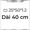 Hộp Inox Chữ Nhật 304 25*50 mm, Độ dày 1.2 mm