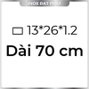 Hộp Inox Chữ Nhật 304 13*26 mm, Độ dày 1.2 mm