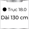 Trục Inox Tròn Đặc 304 phi 18.0 mm / 18.0 ly