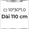 Hộp Inox Chữ Nhật 304 10*30 mm, Độ dày 1.0 mm