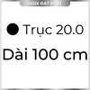 Trục Inox Tròn Đặc 304 phi 20.0 mm / 20.0 ly