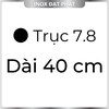 Trục Inox Tròn Đặc 304 phi 8.0 mm / 8.0 ly