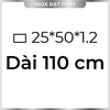 Hộp Inox Chữ Nhật 304 25*50 mm, Độ dày 1.2 mm