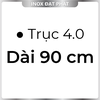 Trục Inox Tròn Đặc 304 phi 4.0 mm / 4.0 ly