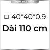 Hộp Inox Vuông 304 40*40 mm, Độ dày 0.9 mm
