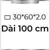 Hộp Inox Chữ Nhật 304 30*60 mm, Độ dày 2.0 mm