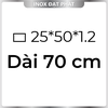 Hộp Inox Chữ Nhật 304 25*50 mm, Độ dày 1.2 mm