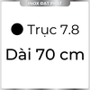 Trục Inox Tròn Đặc 304 phi 8.0 mm / 8.0 ly