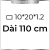 Hộp Inox Chữ Nhật 304 10*20 mm, Độ dày 1.2 mm