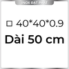 Hộp Inox Vuông 304 40*40 mm, Độ dày 0.9 mm