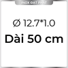 Ống Inox Tròn 304 phi 12.7 mm, Độ dày 1.0 mm