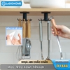 Móc xoay treo muỗng thìa nhà bếp, móc treo bếp, móc dán tường D1848