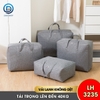 Túi đựng quần áo, túi đựng chăn bông chống bụi chống ẩm cỡ lớn LH-3235 vải không dệt chất lượng cao