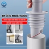 Thiết bị bịt kín ống thoát nước ngăn mùi SS15 cho nhà bếp, nhà vệ sinh, chống chảy ngược, chống con trùng, chống mùi