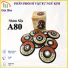 Nhám Xếp Đen Mài Sắt Thép A80 Ouzuan
