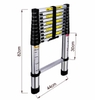 THANG RÚT ĐƠN INOX XANH 4.1M
