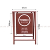 FREESHIP - STANDEE SẮT TREO DECOR NHÀ HÀNG, QUÁN CÀ PHÊ - LUXI DECOR