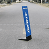 Standee Gỗ Thông Cắm Đế Sắt Mạ Kẽm  In UV 1 Mặt Sang Trọng